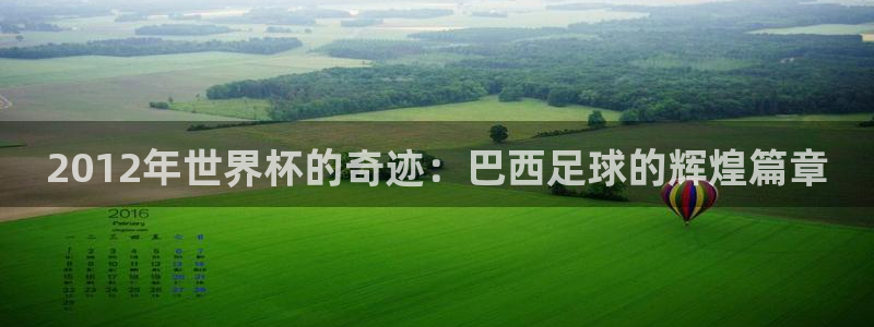 2006年世界杯：2012年世界杯的奇迹：巴西足球的辉煌篇章